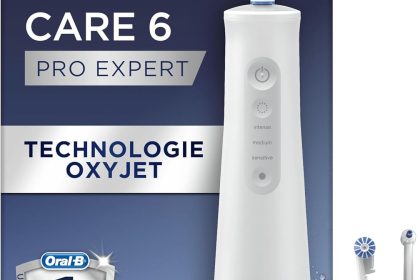 Oral-B Aquacare Pro-Expert Fil Dentaire À L’Eau Avec Technologie Oxyjet