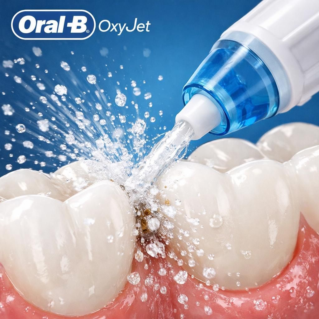 Hydropulseur Oral-B OxyJet, la solution innovante contre les problèmes de gencives découvrez l'hydropulseur oral-b oxyjet, l'outil innovant pour des gencives saines et une hygiène bucco-dentaire optimale. dites adieu aux problèmes de gencives grâce à sa technologie avancée.