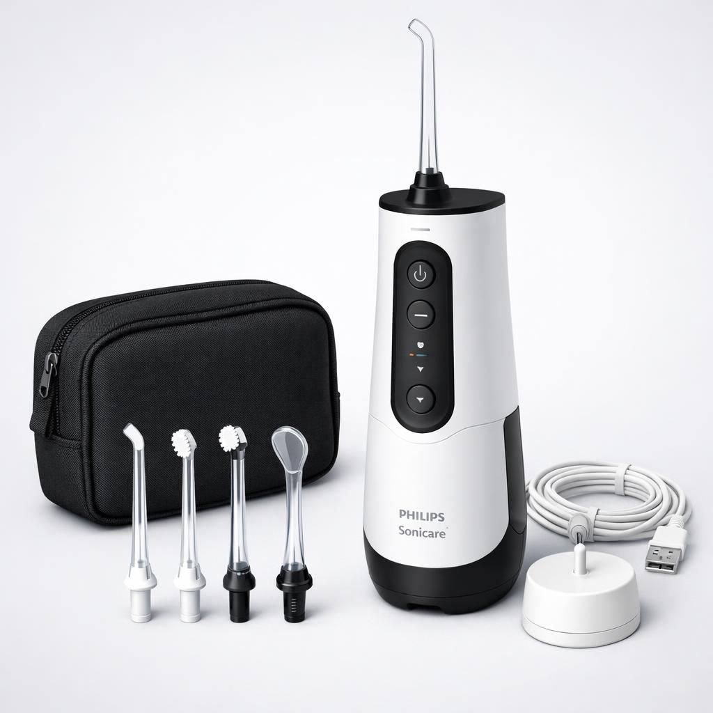 découvrez le jet dentaire sans fil philips sonicare power flosser 3000, le choix idéal pour un soin bucco-dentaire quotidien efficace, pratique et performant.
